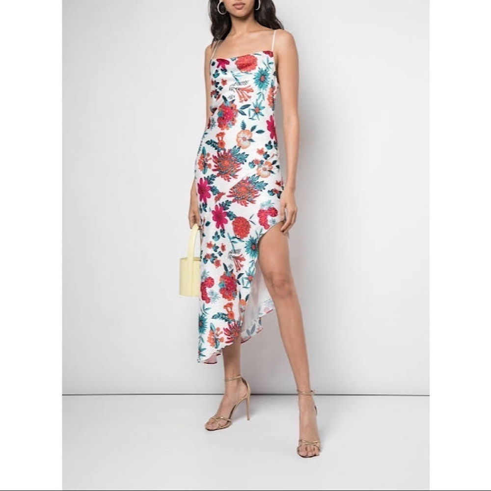 HANEY GOLDIE FLORAL PRINT DRESS